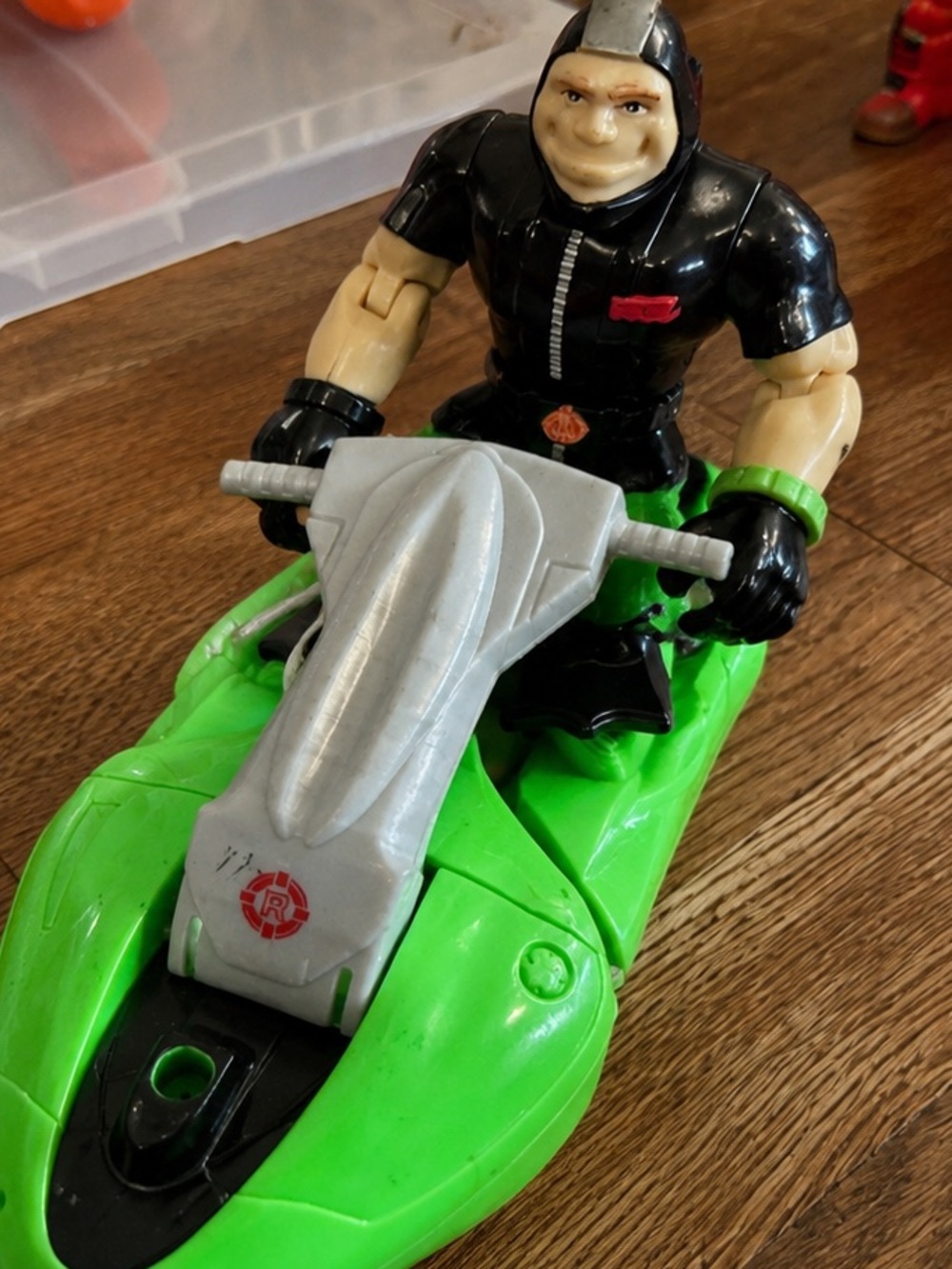 Vintage Fisher Price Rescue Heroes Jet Ski Watercraft Figure 1998 Mattel